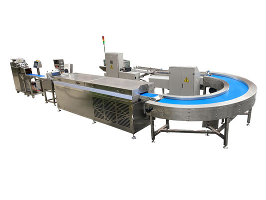Produktion von drei Schichten Proteinbalken 220V Papa Verkrustungsmaschine System