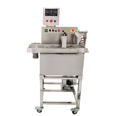 Guter Preis Eiscreme Mochi Schokoladenüberzugsmaschine Automatische Überzugslösungslinie Online