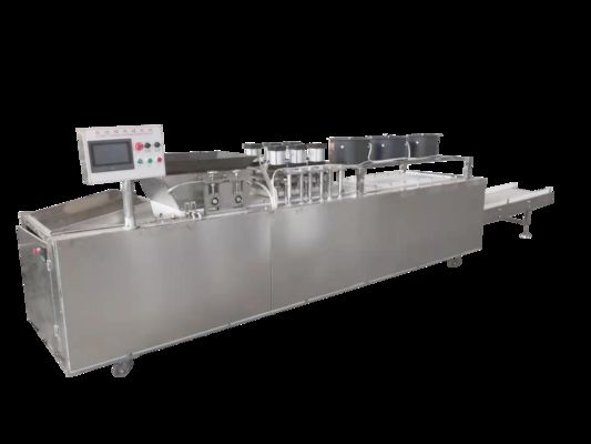 Guter Preis Reis-Krispie-Formmaschine Hochleistungs-Touchscreen Getreide Bar-Linie Online