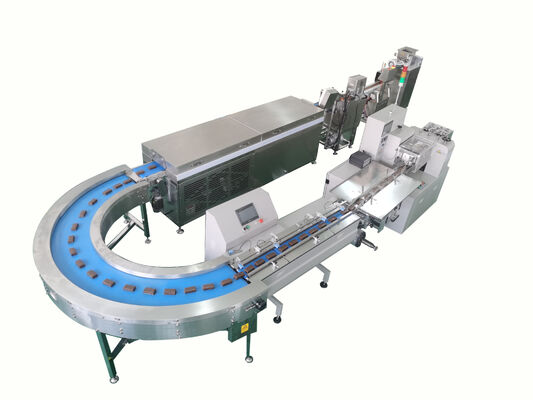 Guter Preis Energie Riegel Produktionslinie Schokoladenüberzug 60 Riegel pro Minute Automatisch Online