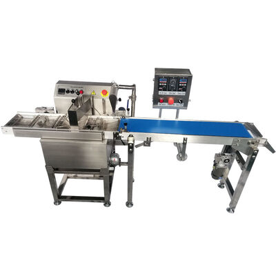 Guter Preis Edelstahl 304 Schokoladenüberzugsmaschine 220V Einphasig Lange Lebensdauer Online