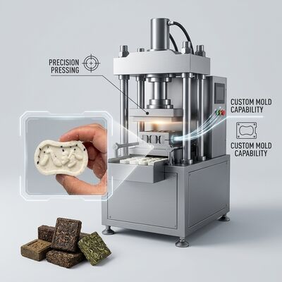 Guter Preis Komprimierte Kräutertee Ziegel Herstellung Hydraulikpresse Maschine Halbautomatisch Online