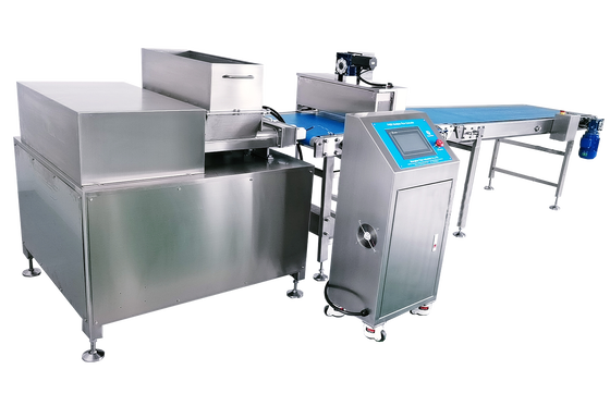 Guter Preis Automatische Erdnussbutter-Bissen-Herstellungsmaschine P400 Hochgeschwindigkeits-Mehrreihen-Schneidelinie Online